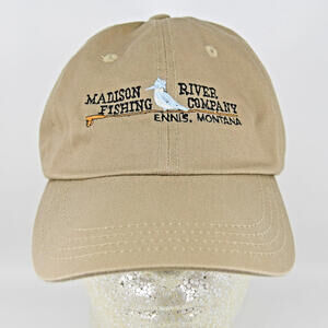 Madison River Fishing Company Ennis Montana Fly Fishing Adjustable Hat Cap